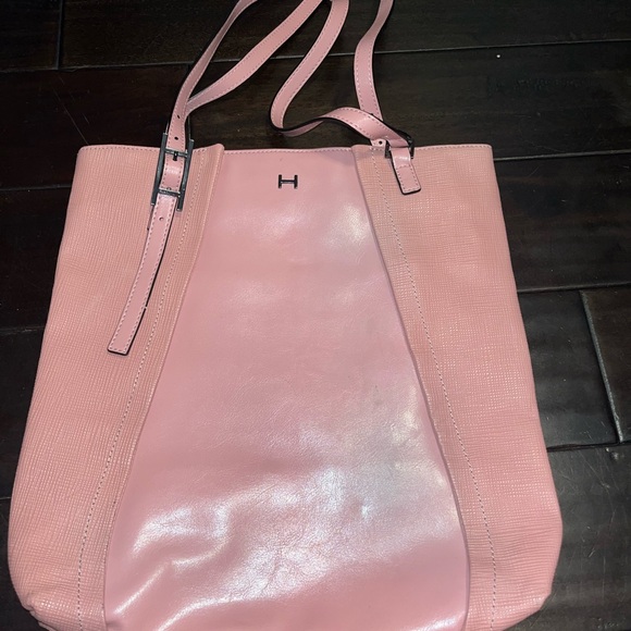 Halston Pink Tote Bag - Picture 1 of 4